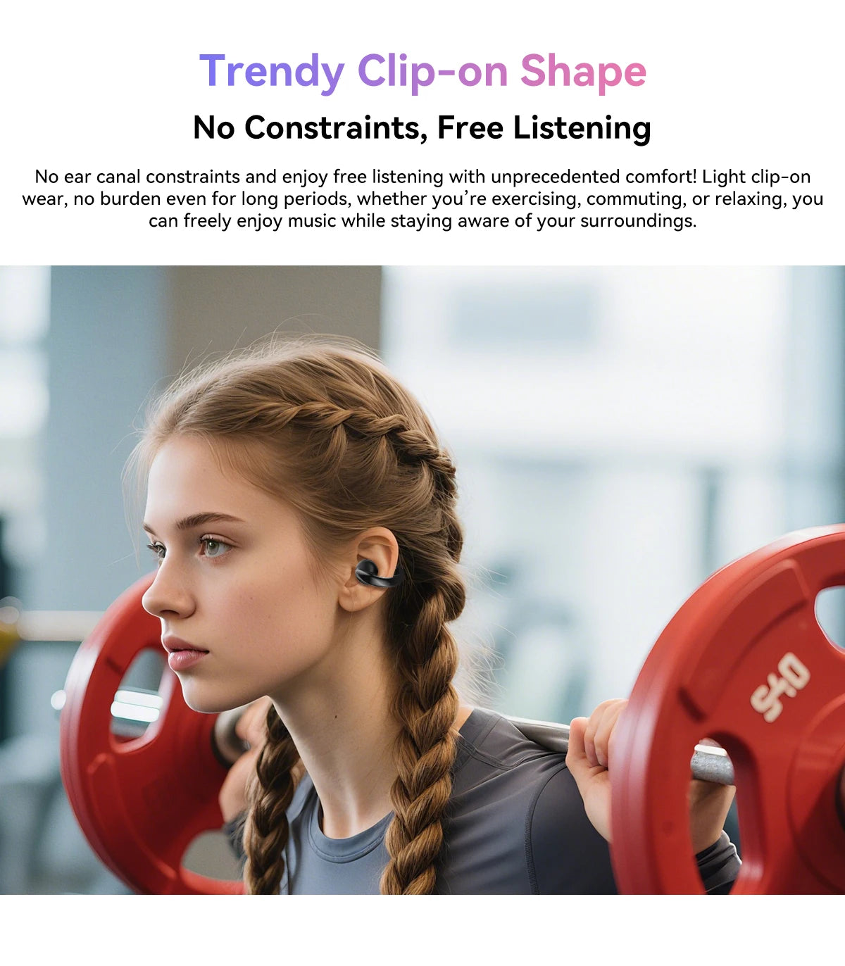 BLACKVIEW AirBuds 13 Bluetooth Wireless Open Ear Headphones