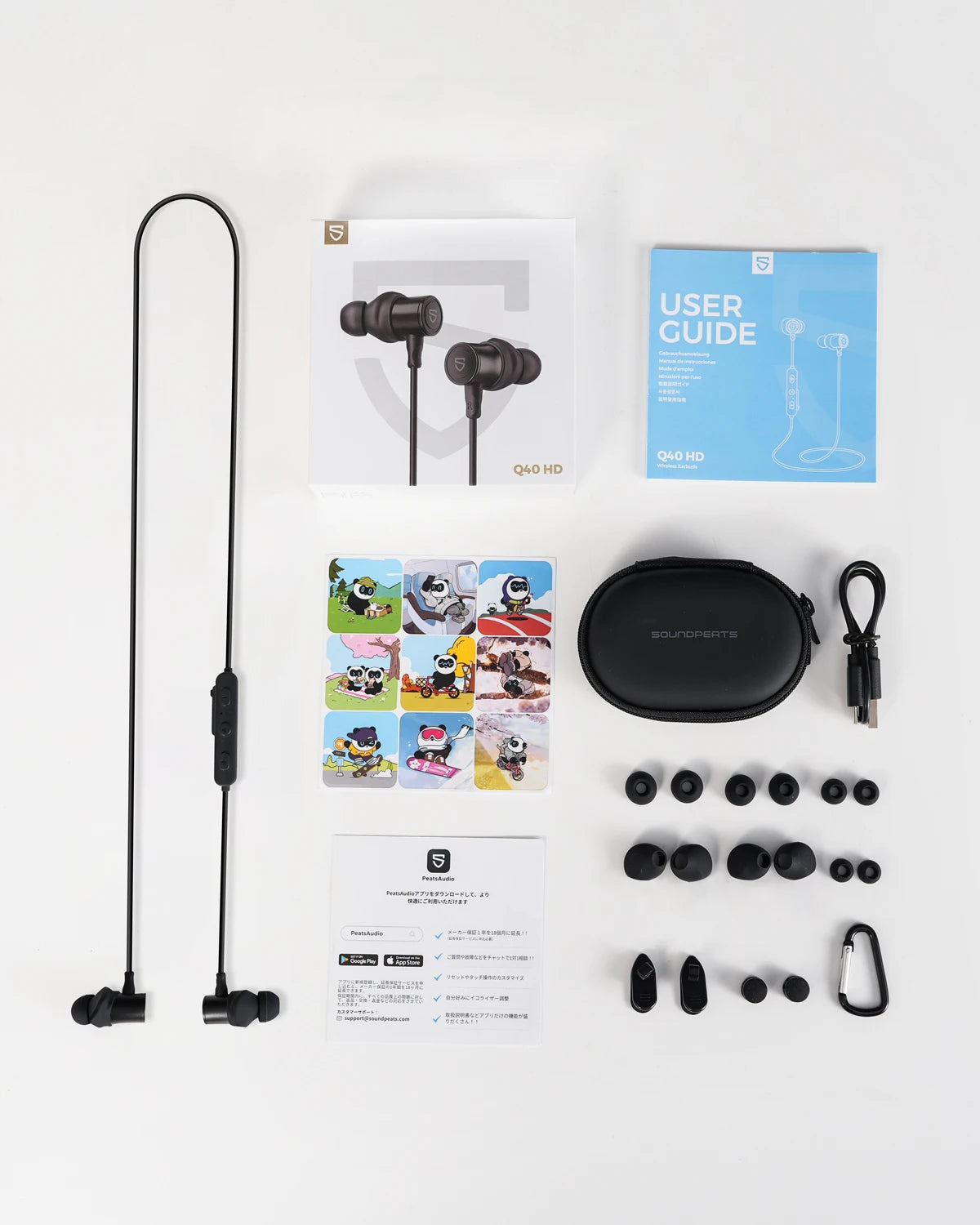 SOUNDPEATS Q40 Bluetooth Wireless Earphones