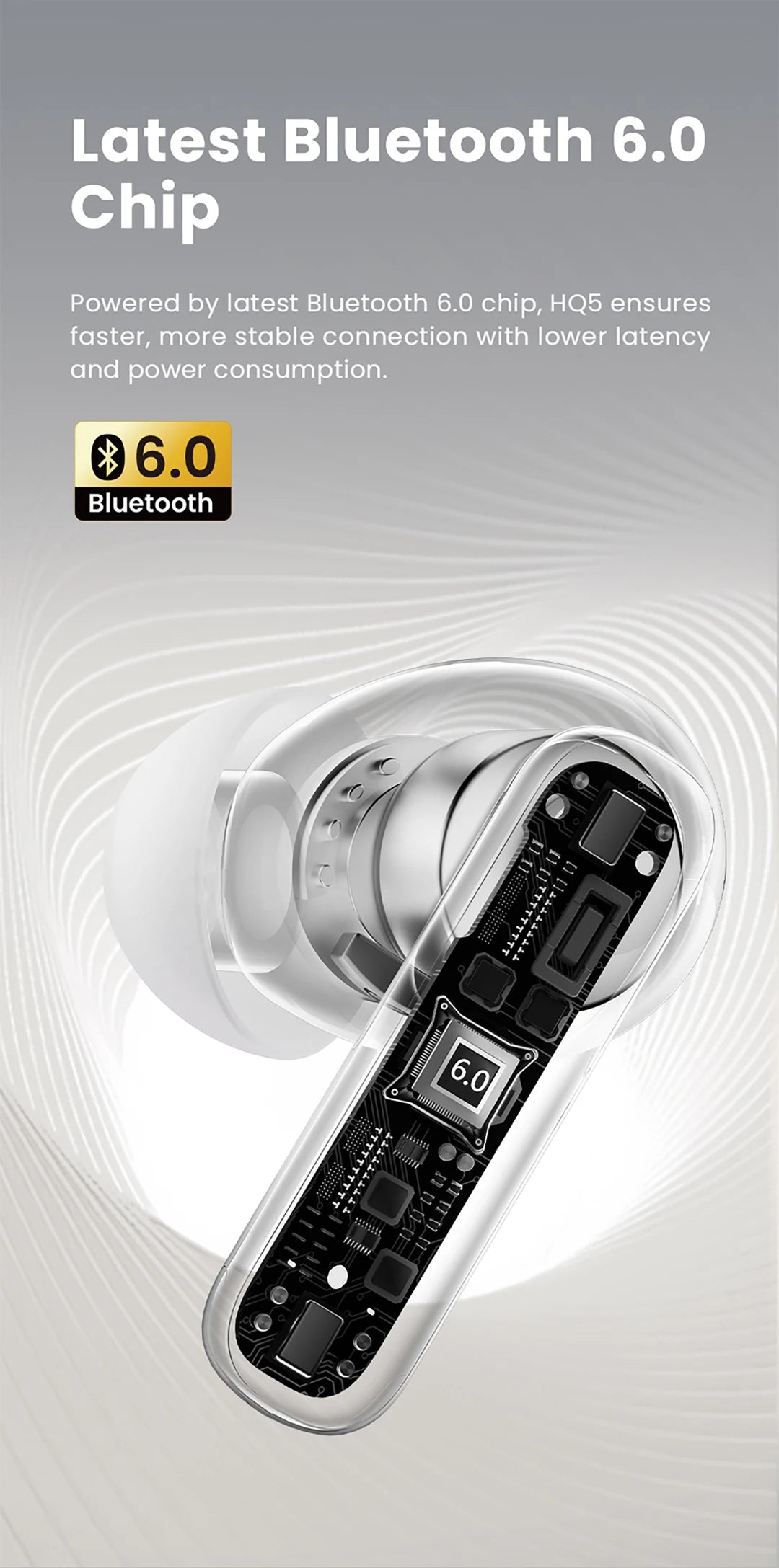 HAYLOU HQ5 ANC Bluetooth Wireless Earphones
