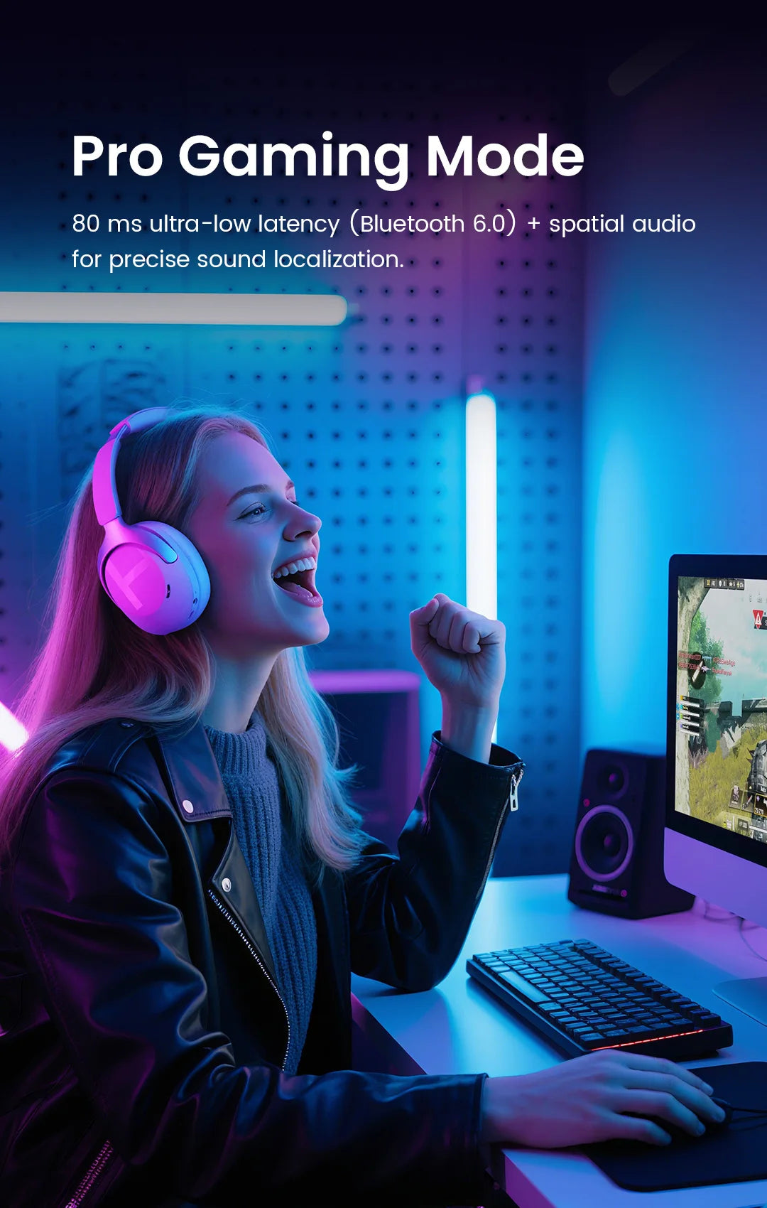 HAYLOU S40 ANC Bluetooth Wireless Headphones