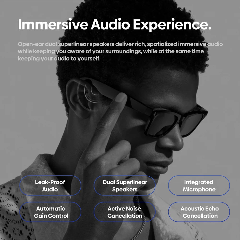 ZEBLAZE Smart Glasses with AI Assistant