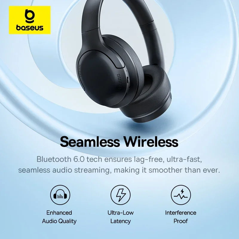 BASEUS BH1 Lite ENC Bluetooth Wireless Headphones