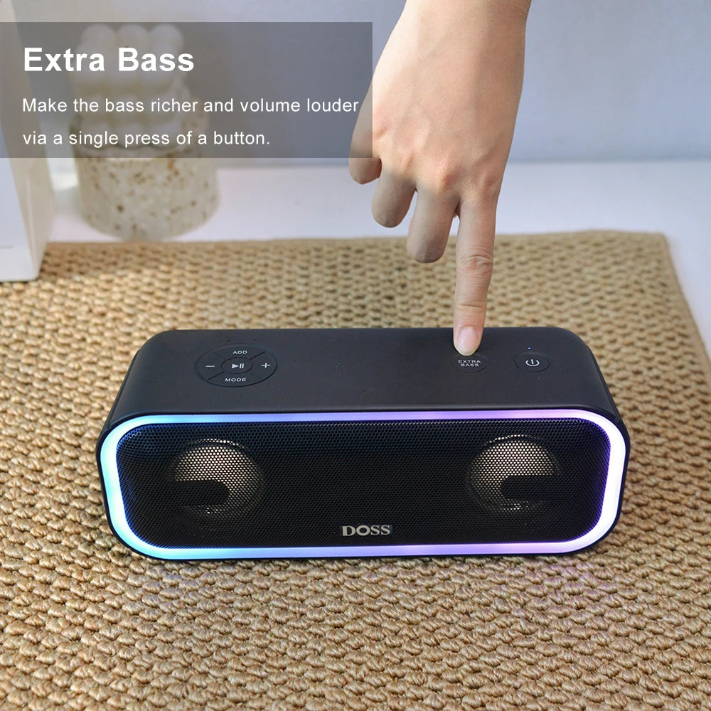 DOSS SoundBox Pro+ Portable Bluetooth Wireless Speaker