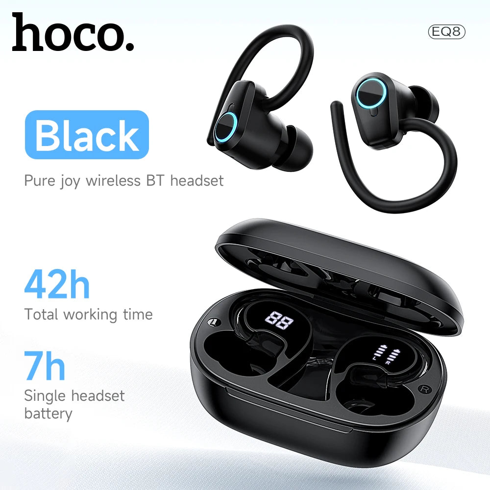 HOCO EQ8 Bluetooth Wireless Earbuds with LED Digital Display