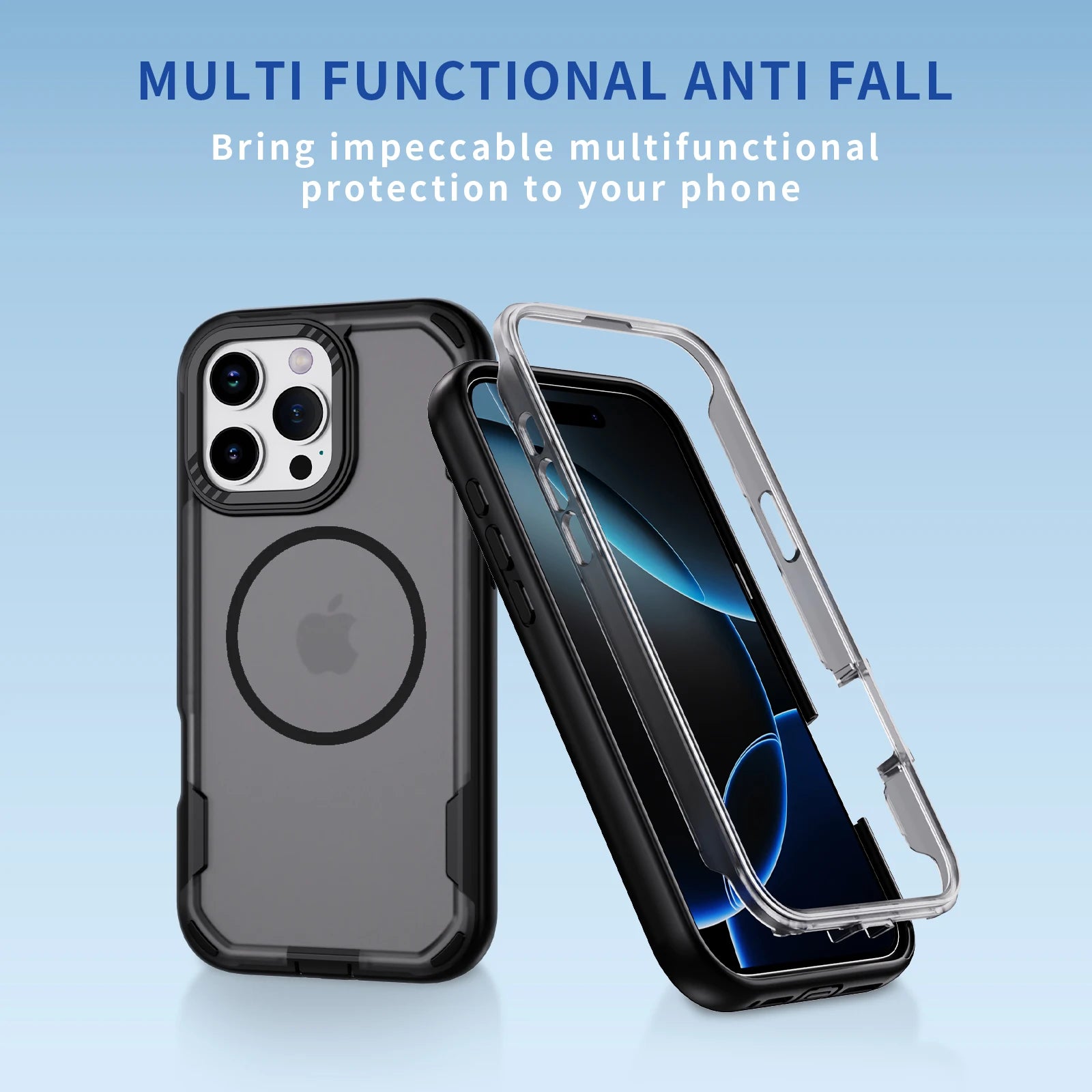 MagSafe Shockproof Rugged Armor Case for iPhone