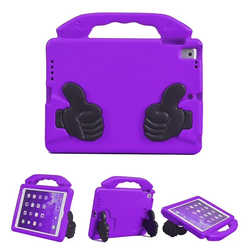 Thumbs Up Shockproof and Protective iPad Case for Kids