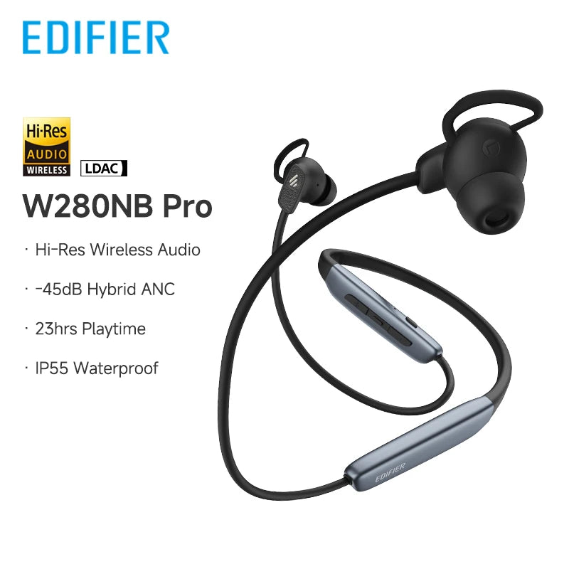 EDIFIER W280NB Pro Bluetooth Wireless Earphones Neckband