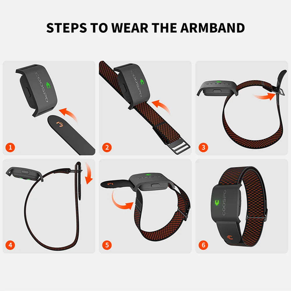 COOSPO HW9 Heart Rate Monitor Armband