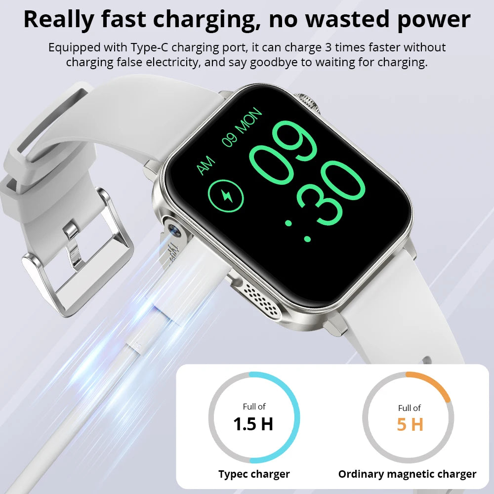 COLMI P80 1.83" HD Smart Watch with Flashlight