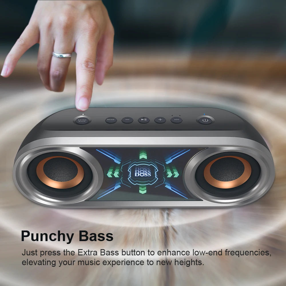 DOSS SoundBox Pro+ P400 Portable Bluetooth Wireless Speaker