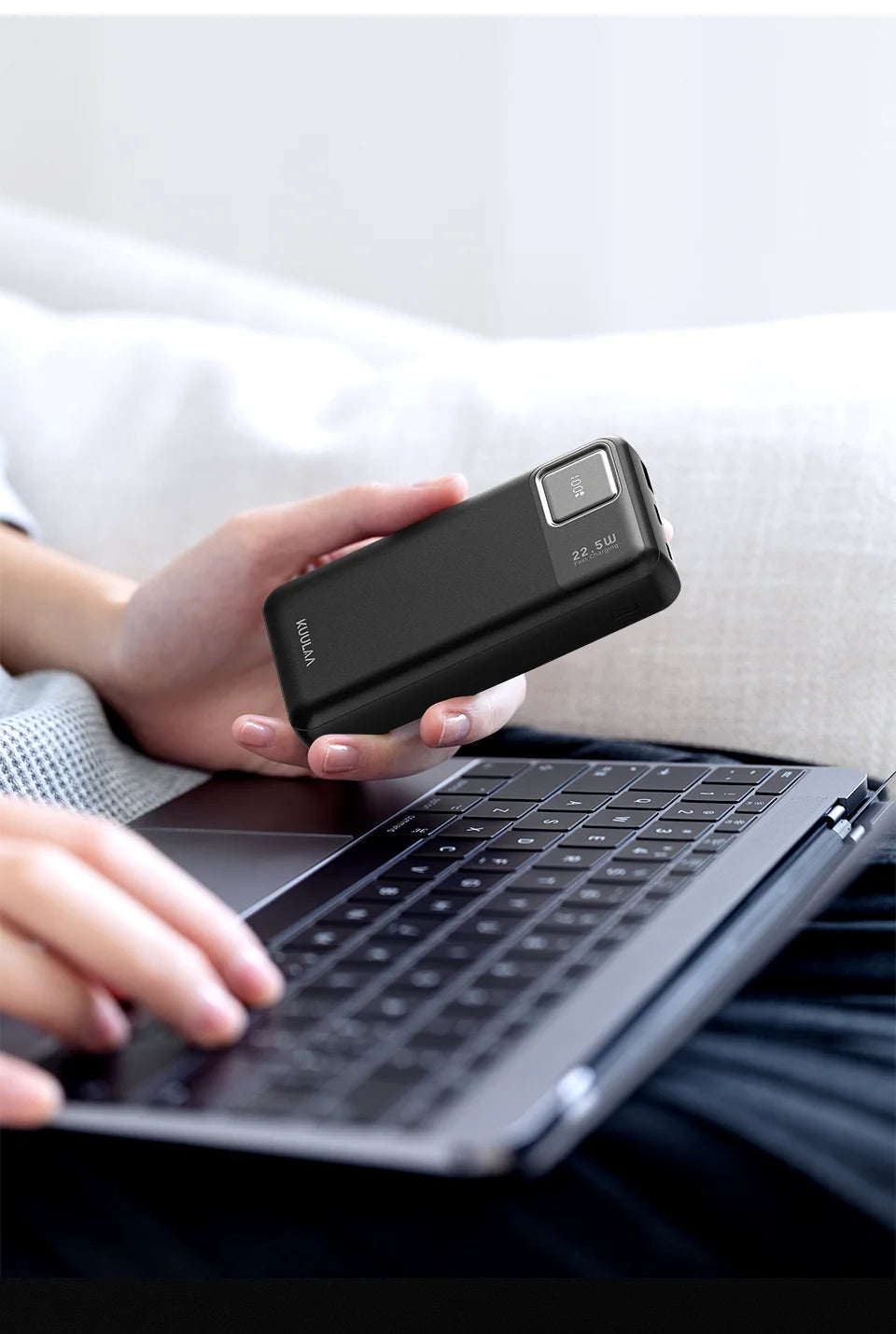 KUULAA 22.5W 20000mAh Fast Charging Portable Charger and Power Bank