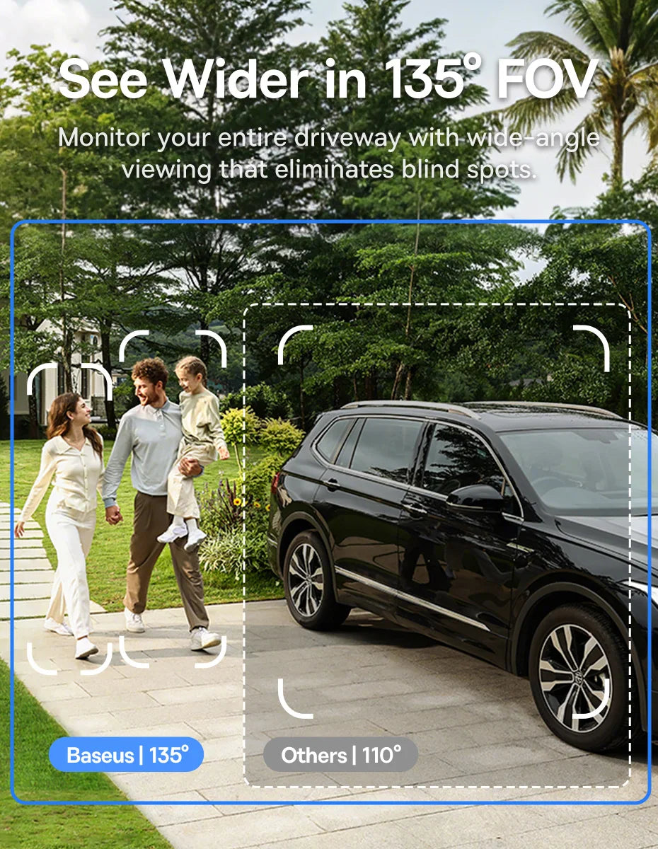 BASEUS Security S1 Lite 2K Smart Home Security Camera Kit