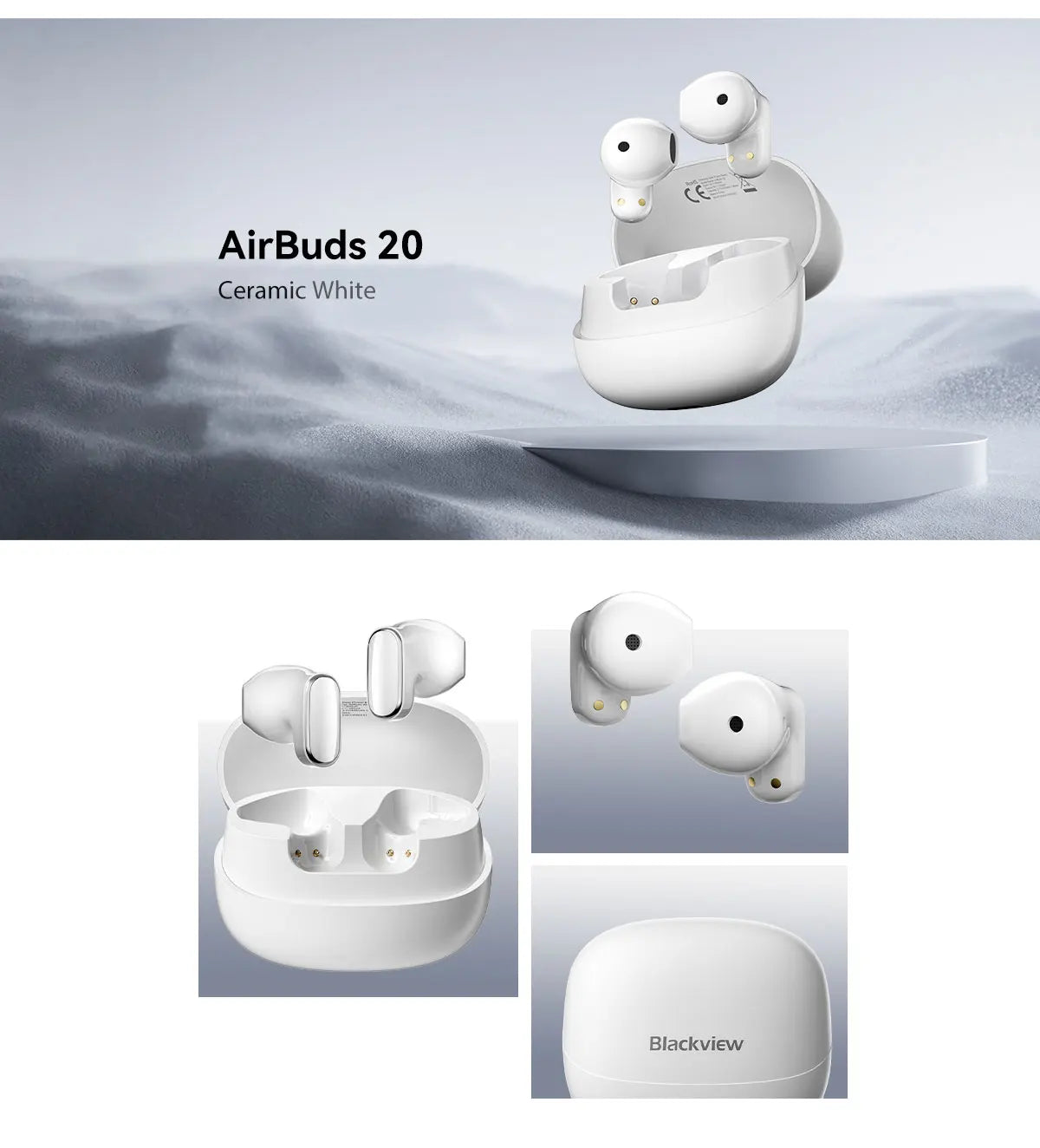 BLACKVIEW AirBuds 20 TWS Bluetooth Wireless Headphones