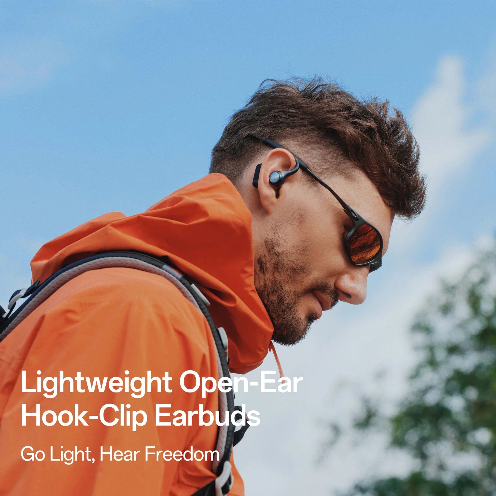 ONEODIO OpenRock S2 Bluetooth Wireless Open Ear Headphones