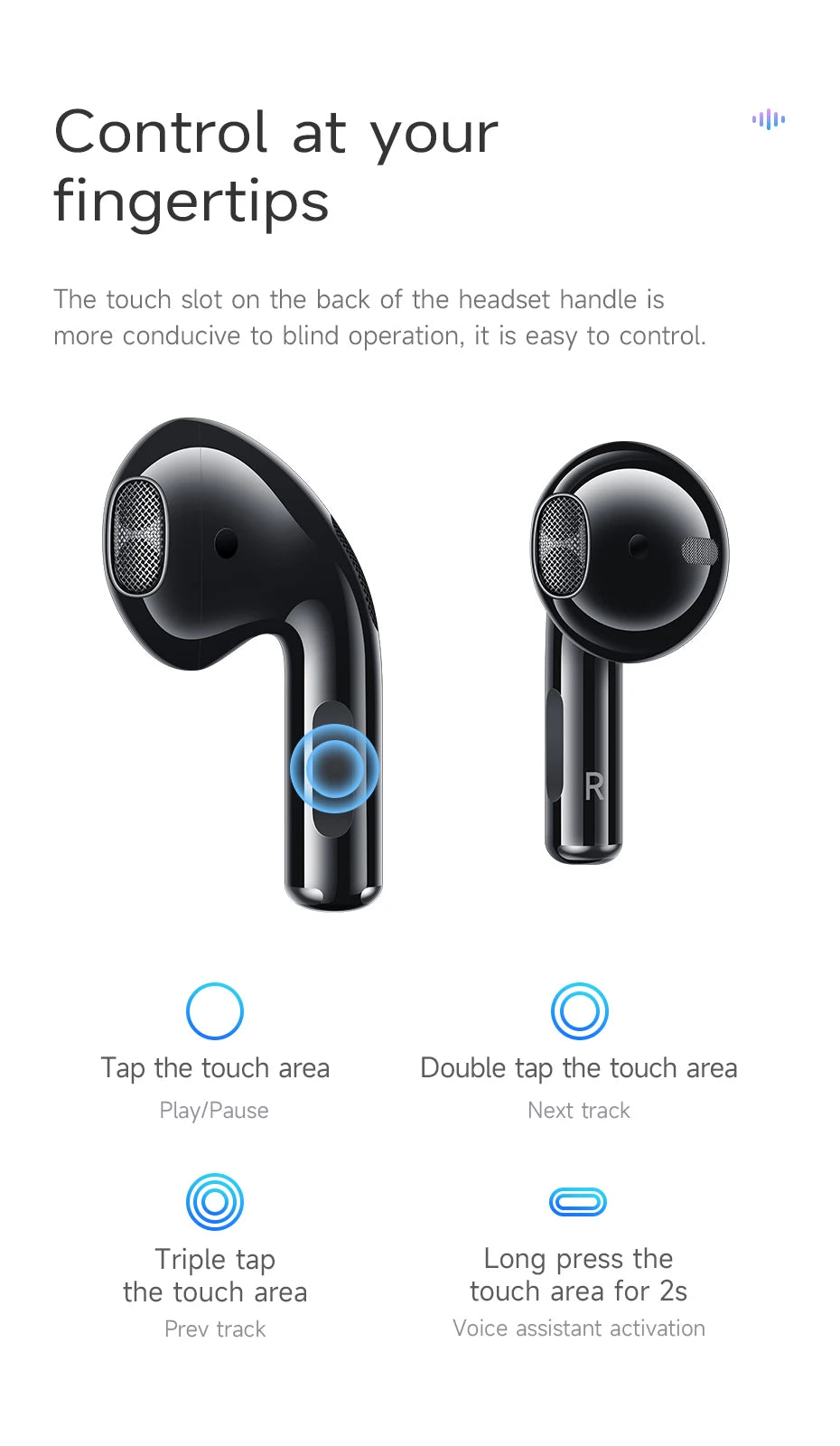HOCO EW53 Bluetooth Wireless Earphones