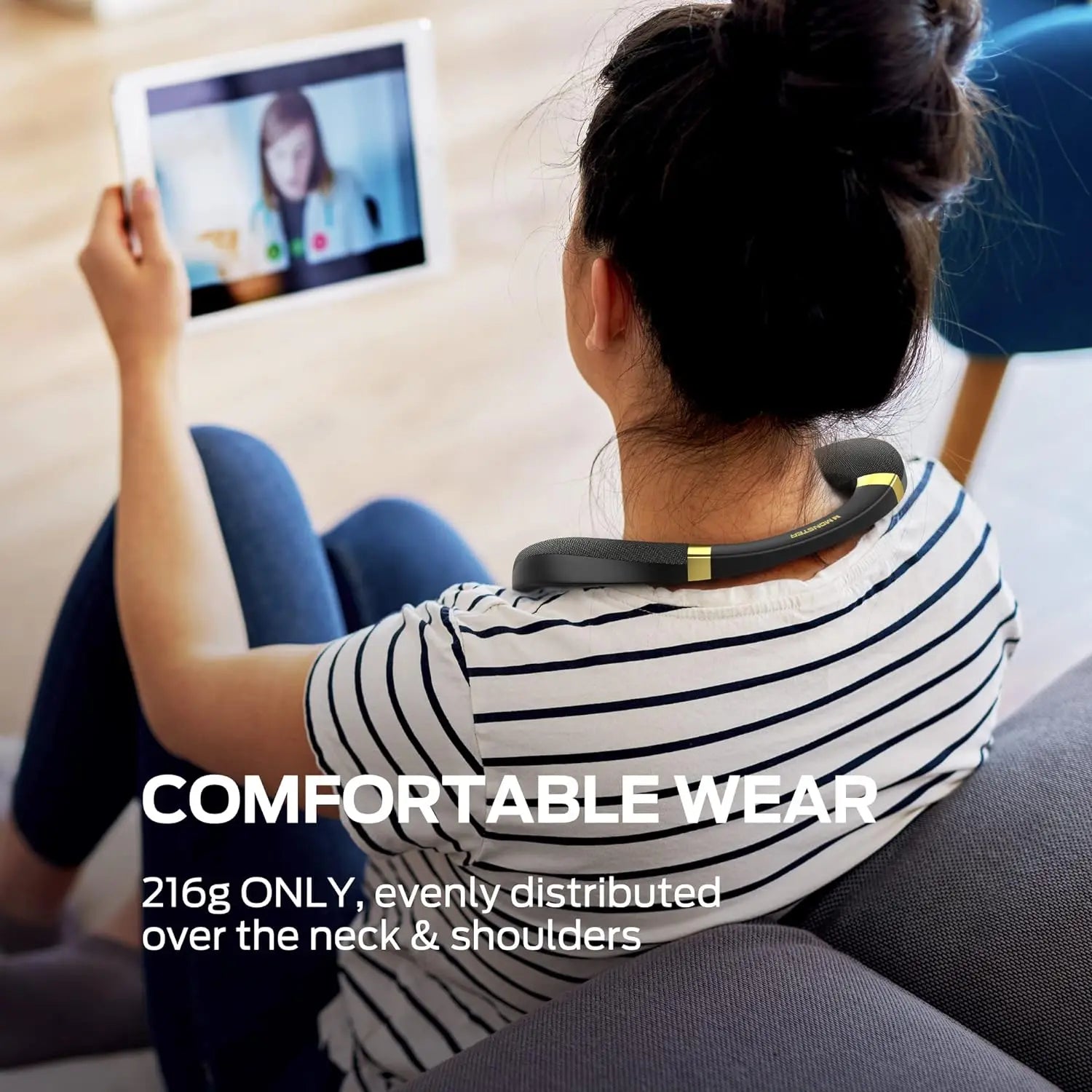 MONSTER Boomerang Portable Bluetooth Wireless Neckband Speaker