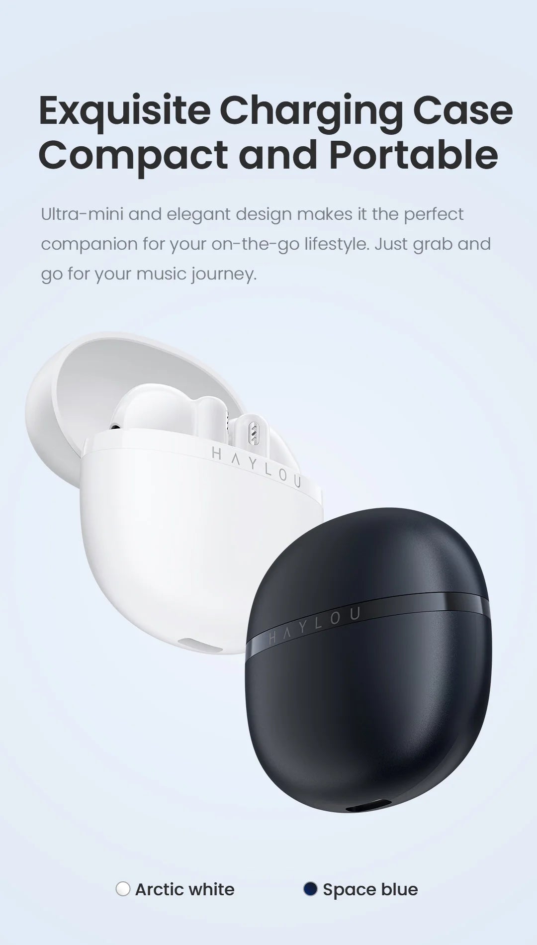 HAYLOU X1 Plus ENC Bluetooth Wireless Earphones
