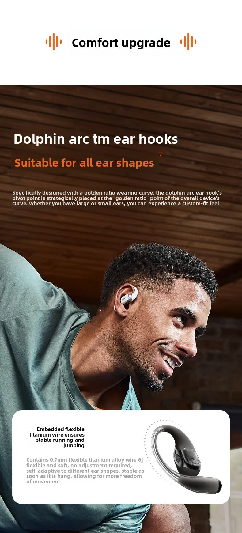 SHOKZ OpenFit 2+ Open-Ear Headphones