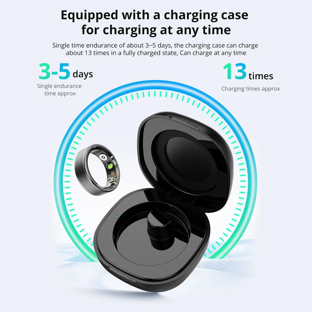 COLMI R03 Smart Ring with Charging Case
