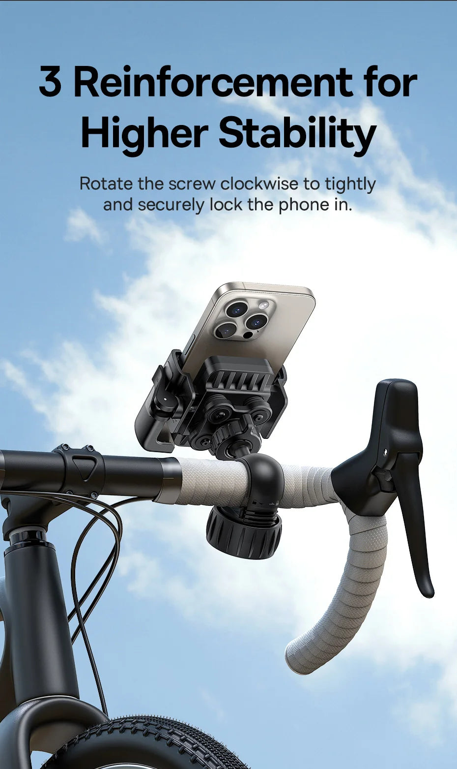 BASEUS GoTrip Series Bike Phone Mount