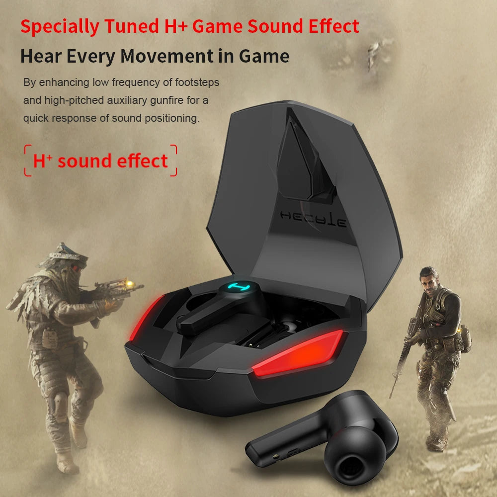 The EDIFIER GT4 Bluetooth Wireless Gaming Earbuds deliver immersive sound and low-latency performance. Enjoy high-quality audio and a comfortable fit for an enhanced gaming experience.