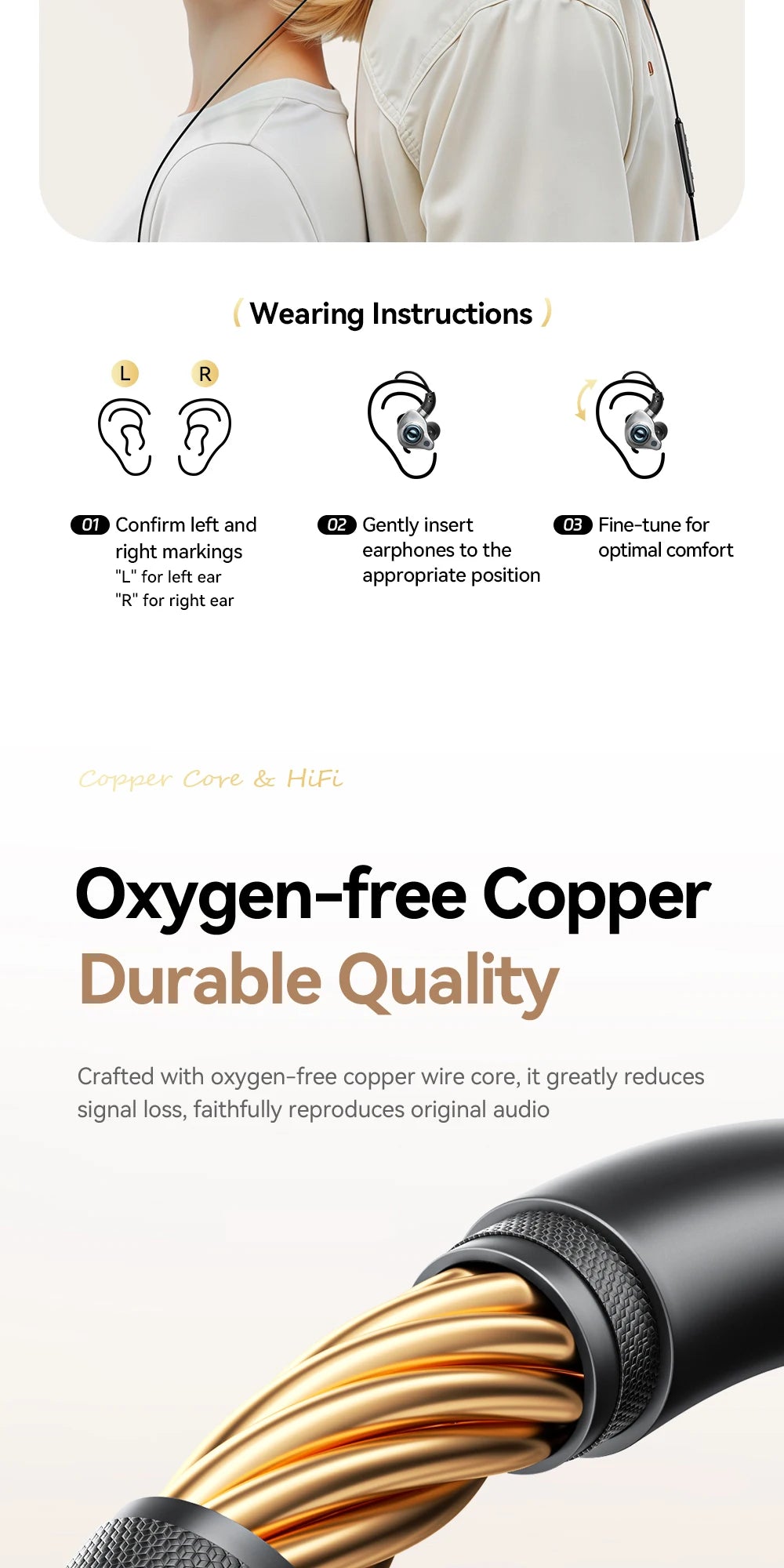 ESSAGER SK1 Karaoke Wired Earphones with Built-in Sound Card