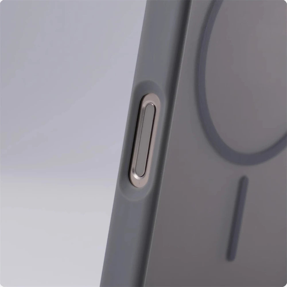Frosted Translucent Magnetic Case for Apple iPhone