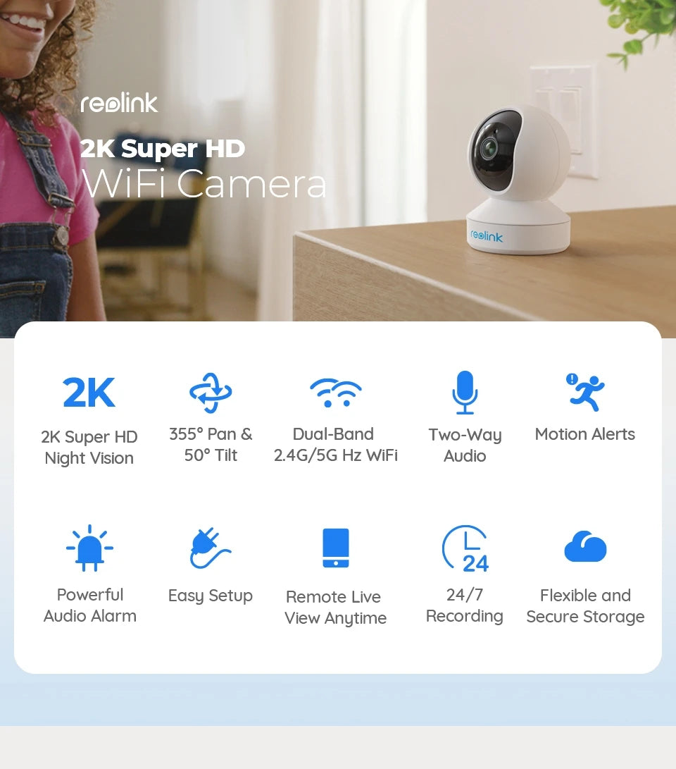 REOLINK E1 Series Pro 4MP Smart Home Security Camera