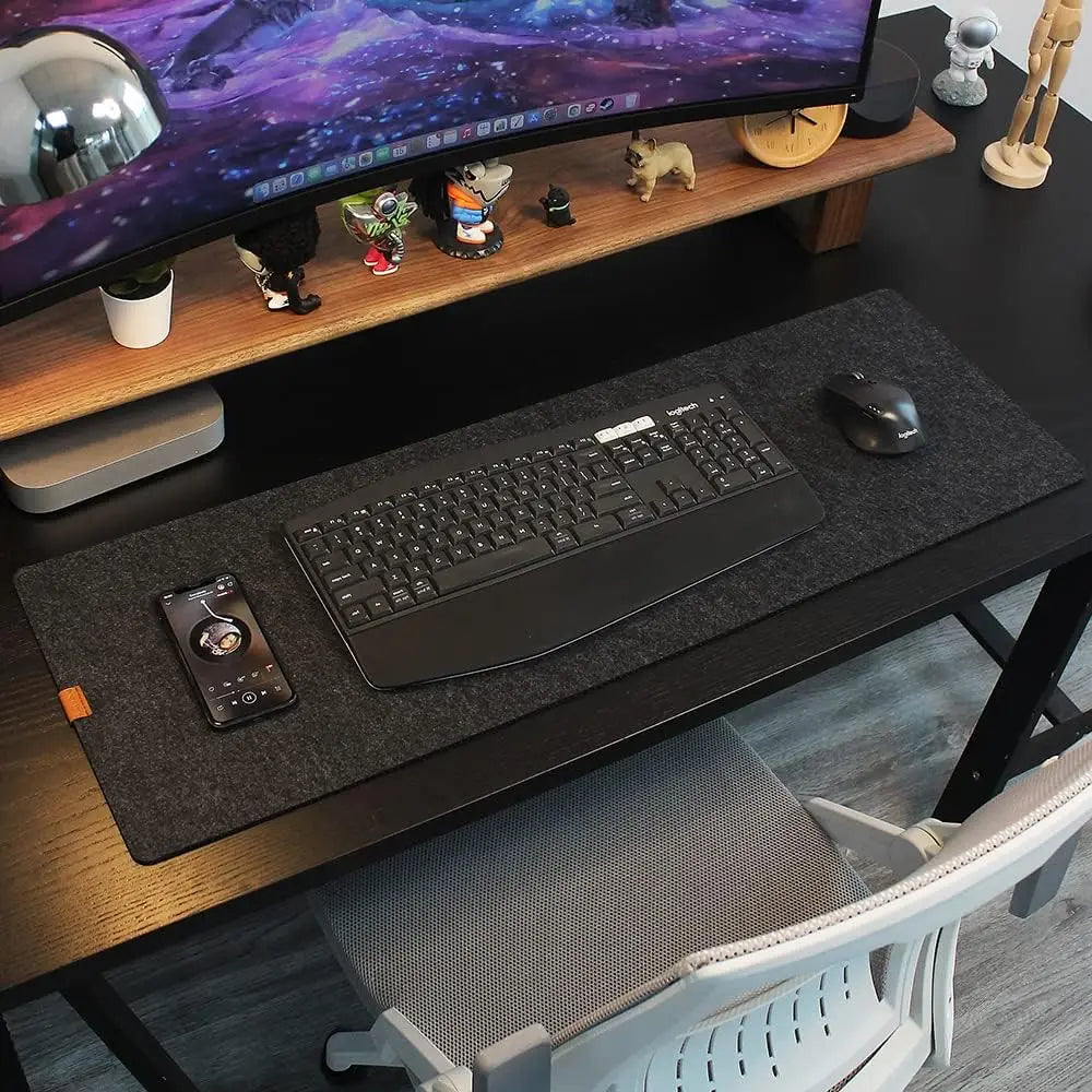 YSAGi Non-Slip Felt Desk Mat