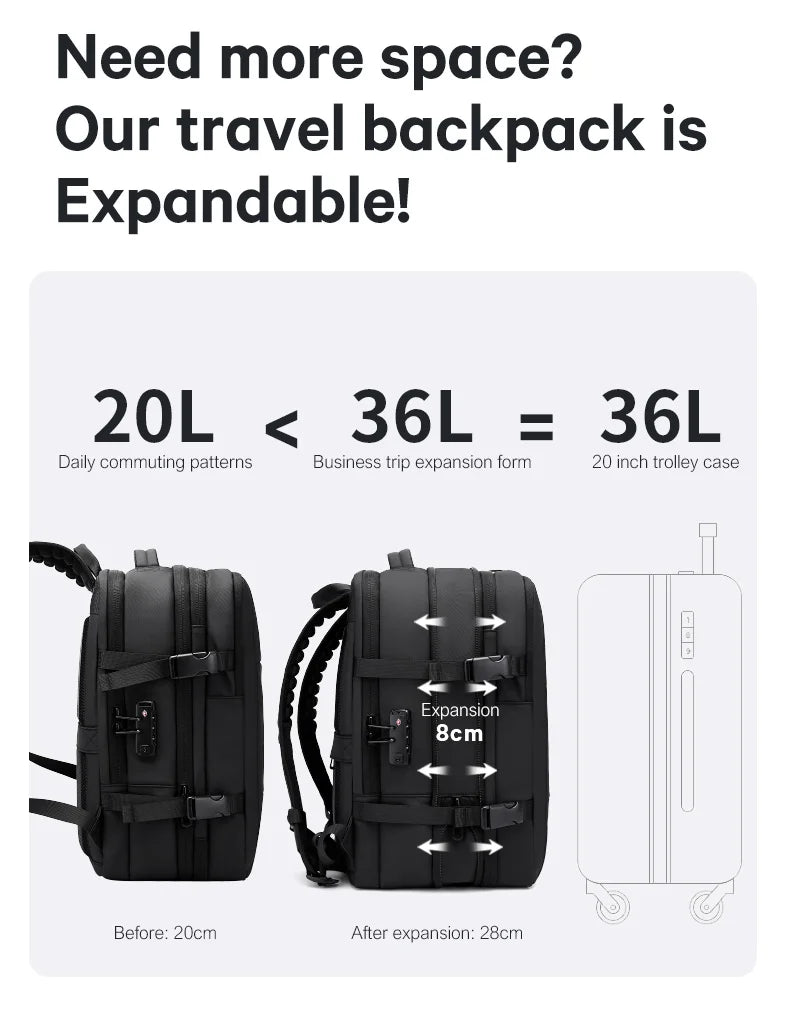 BANGE BG-3028 Professional Laptop Bag & Business Backpack