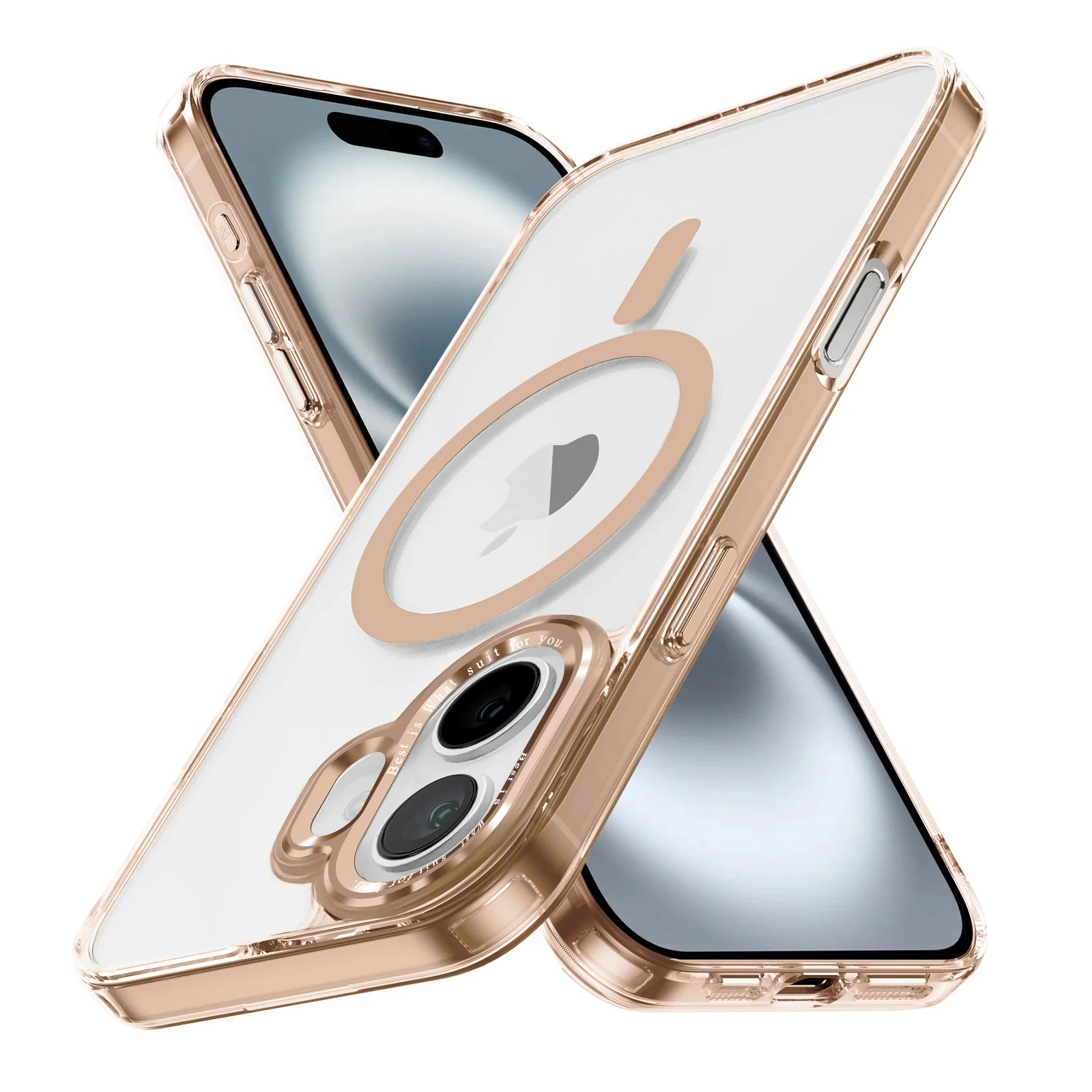 Translucent Magnetic Matte Case for Apple iPhone