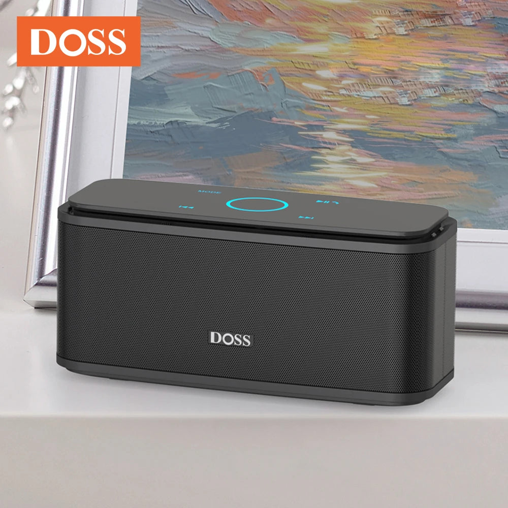DOSS SoundBox Touch Portable Bluetooth Wireless Speaker