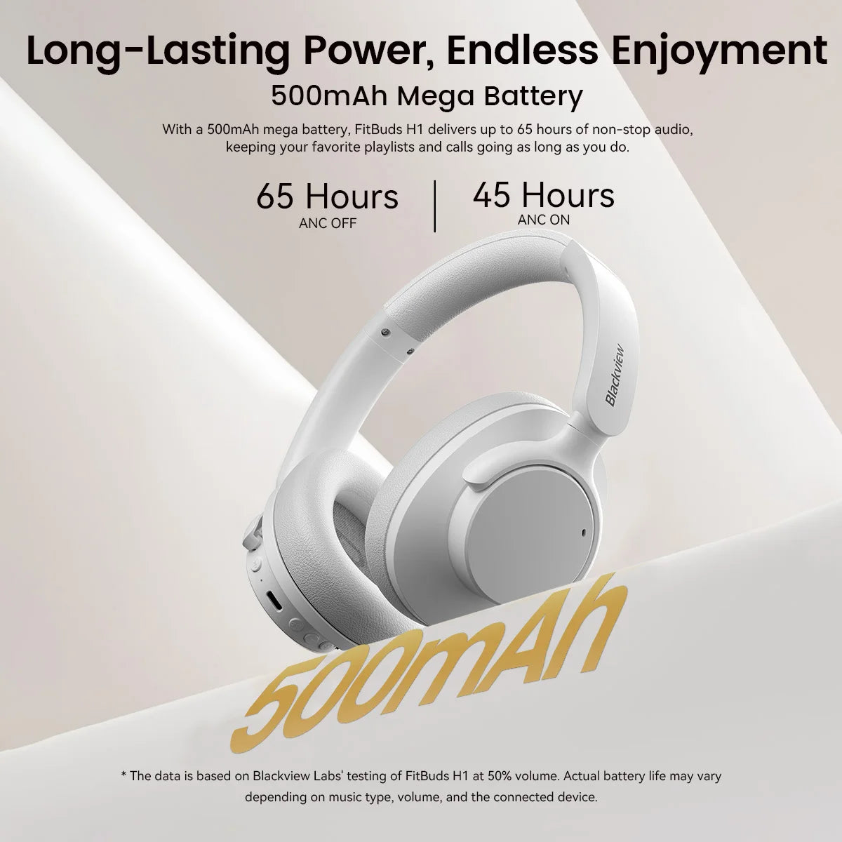 BLACKVIEW FitBuds H1 Hybrid ANC Bluetooth Wireless Headphones
