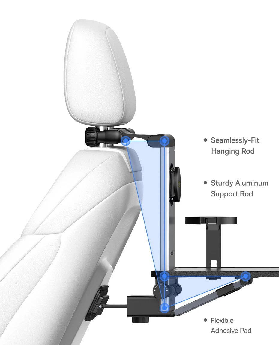 BASEUS MagPro Series 2 Headrest Tablet Holder & Tray