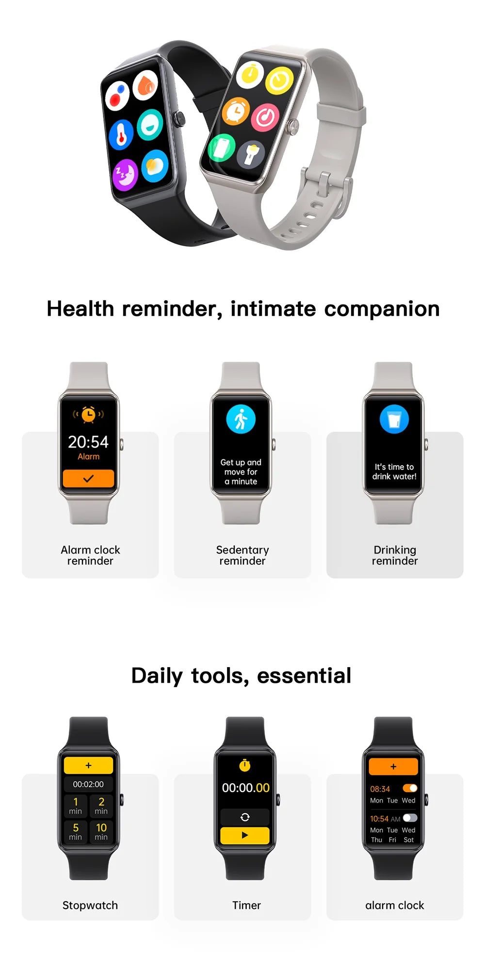 EFFEOKKI C82 Smart Fitness Tracker