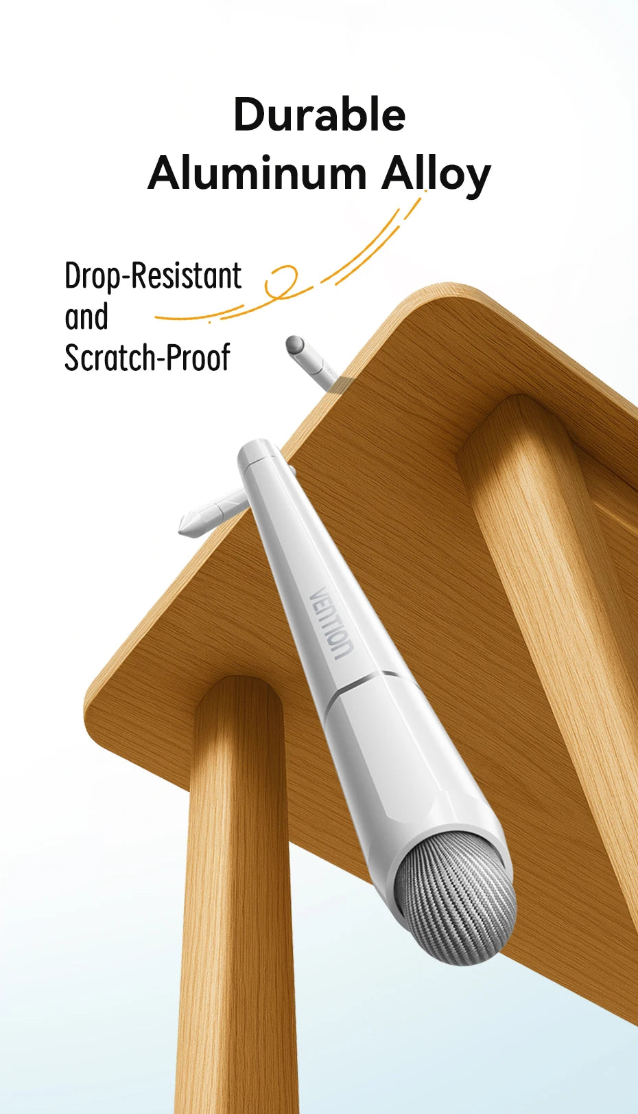 VENTION 3in1 Magnetic Stylus Pen for Apple iPad