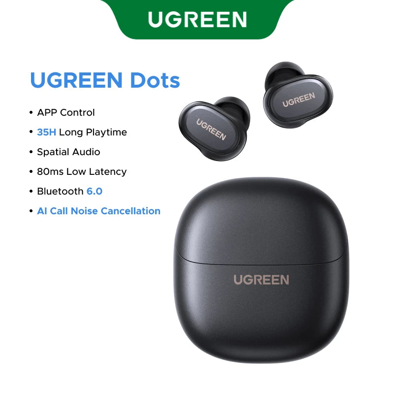 UGREEN Dots Bluetooth Wireless Earbuds