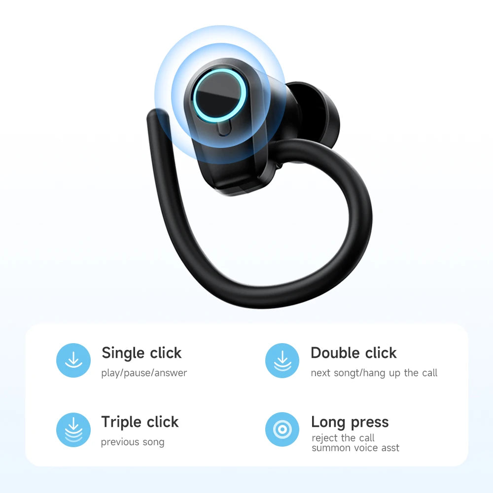 HOCO EQ8 Bluetooth Wireless Earbuds with LED Digital Display