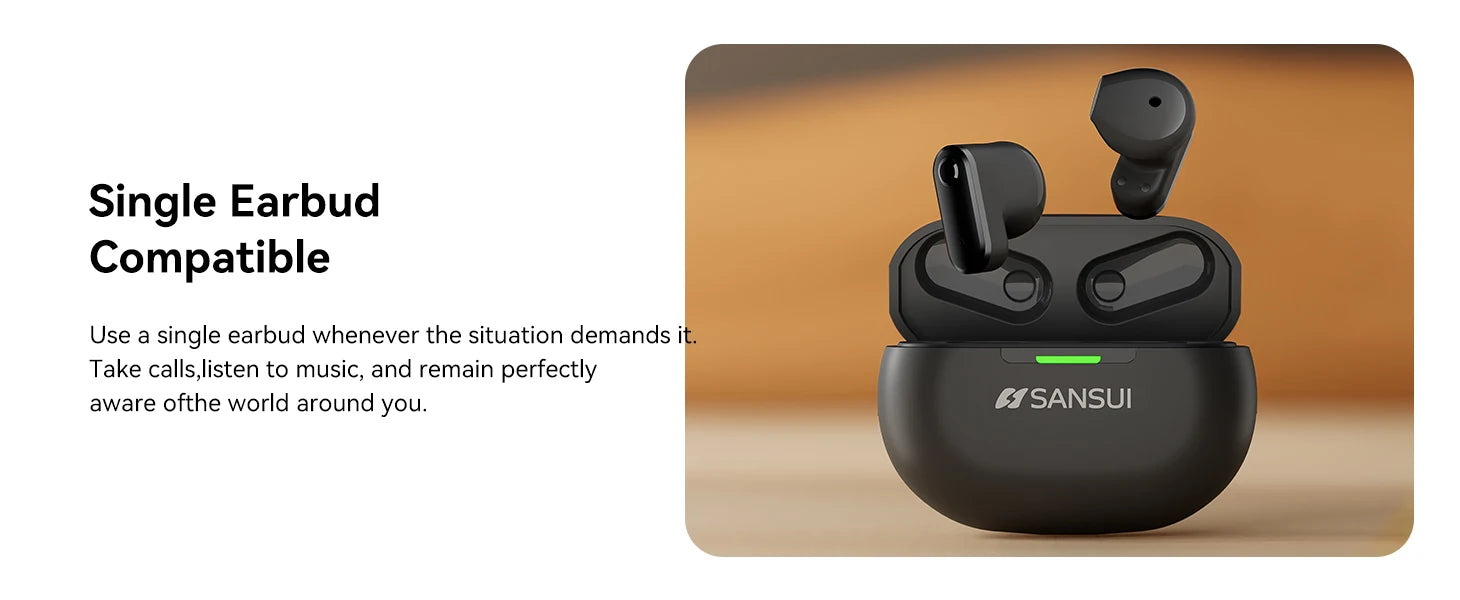 SANSUI W97 TWS Bluetooth Wireless Earphones