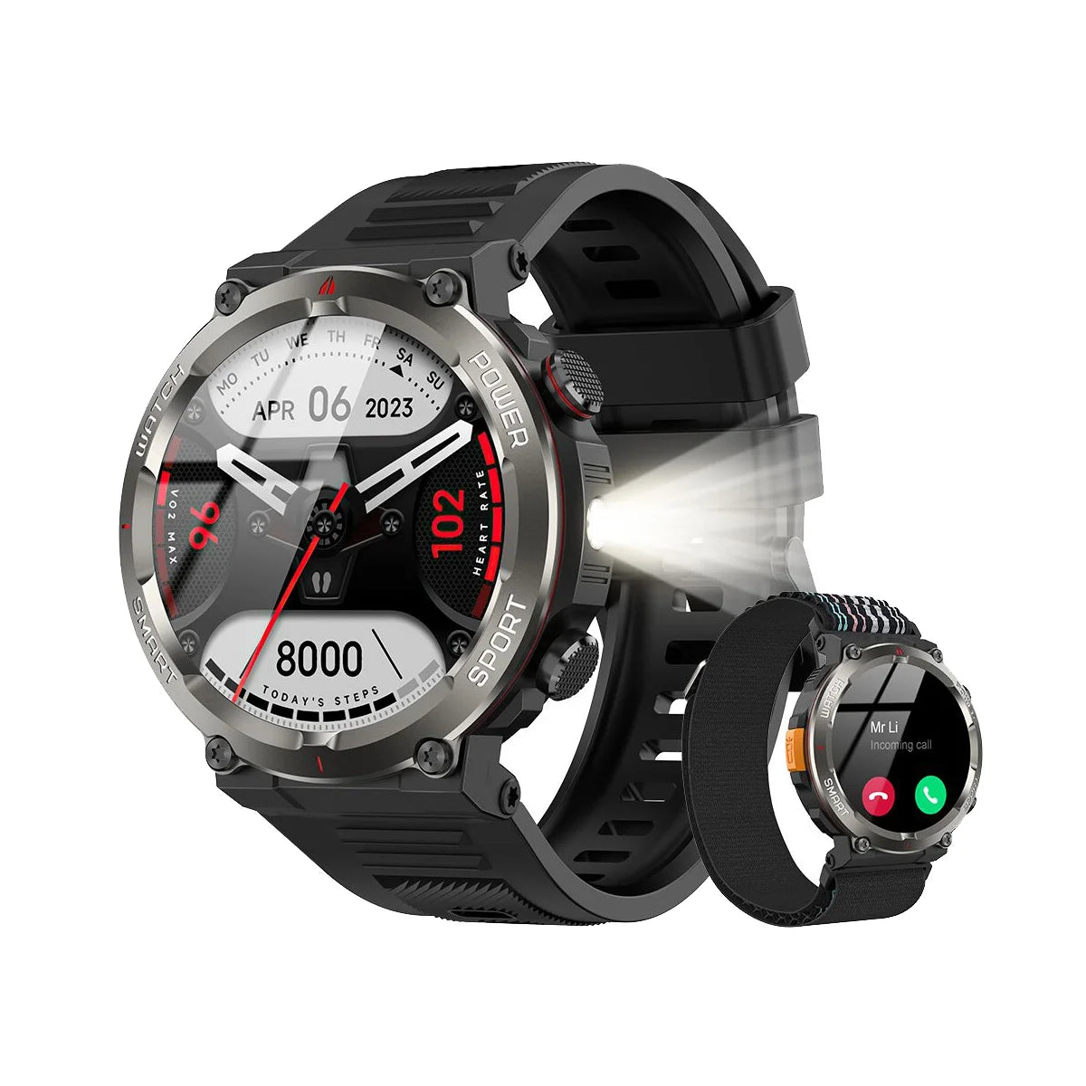 BLACKVIEW W50 Pro 1.45" Tactical Smart Watch