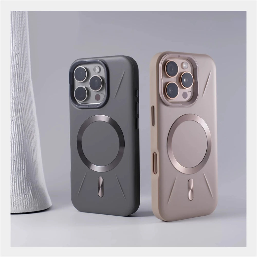 MagSafe Shockproof Matte Case for iPhone
