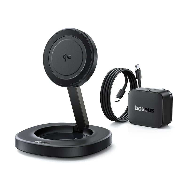 BASEUS Enerfill Qi2 Foldable Wireless Charger Stand