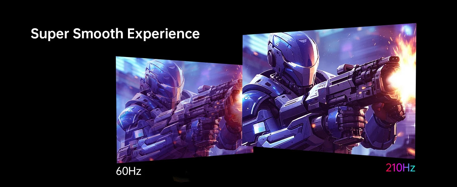 KTC 27" 210Hz 2K QHD Gaming Monitor - Black