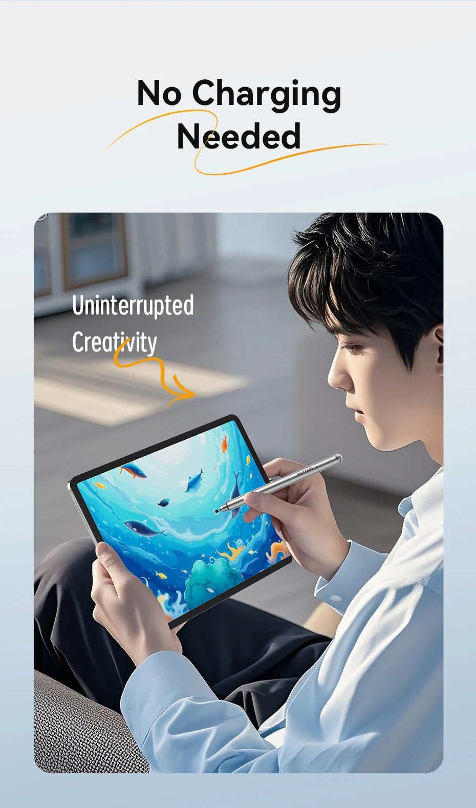 VENTION 2in1 Stylus Pen for Apple iPad