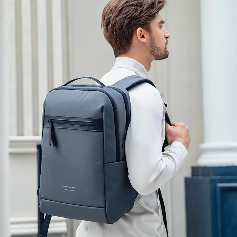 MARK RYDEN MR6075 Business Travel Backpack with USB Charging Port