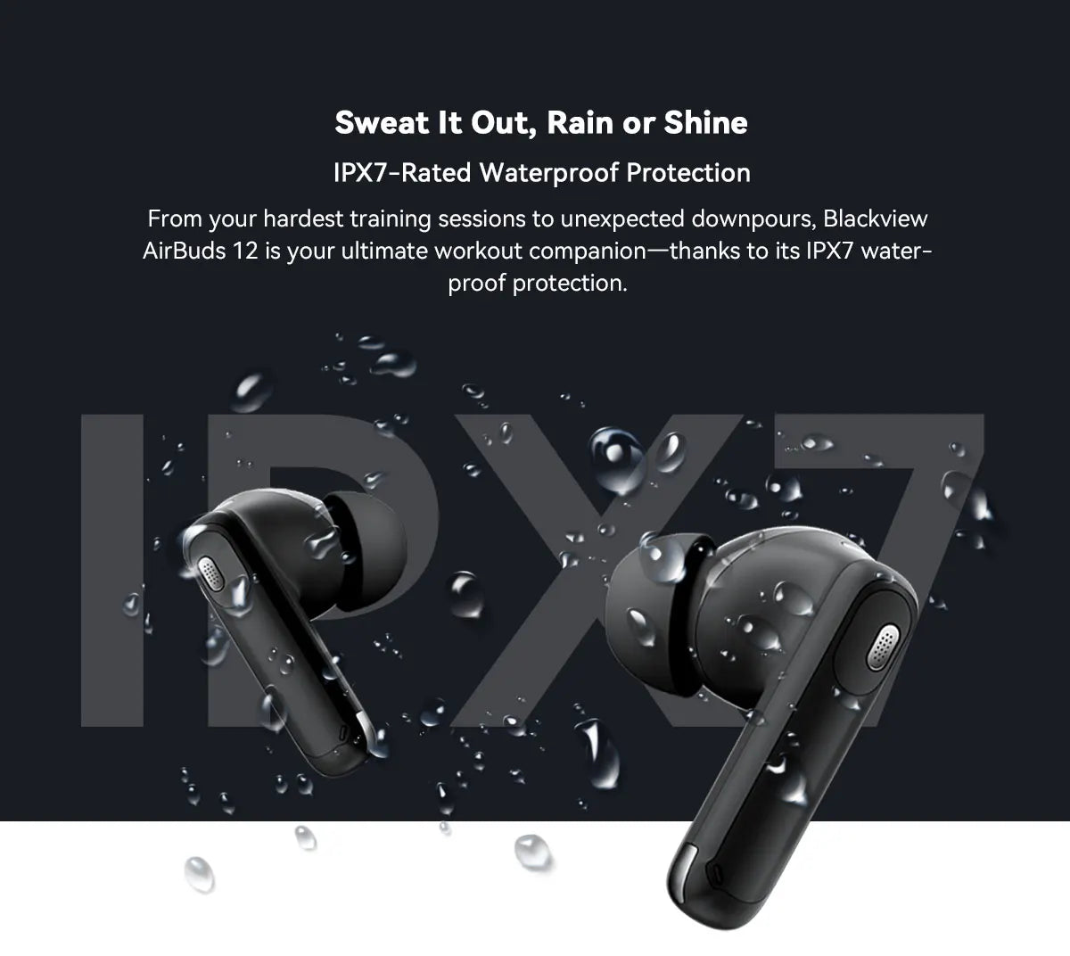 BLACKVIEW AirBuds 12 TWS Bluetooth Wireless Earphones