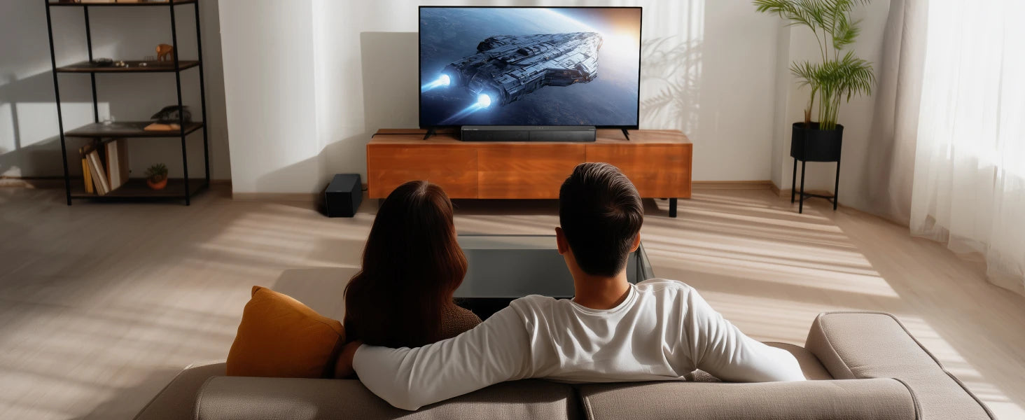 ULTIMEA Poseidon M60 Boom 5.1 340W Wireless Sound Bar with Dolby Atmos