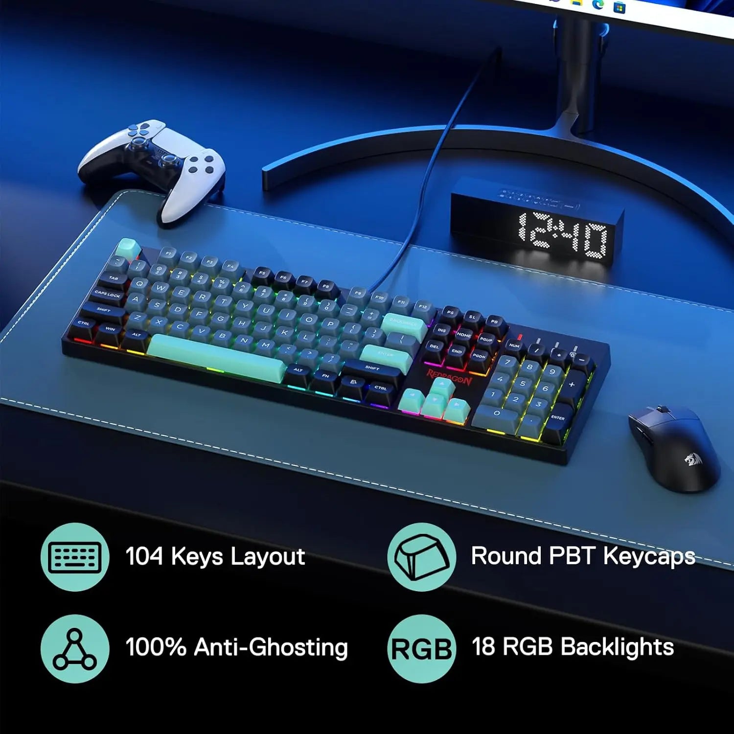 REDRAGON K582 SE Mechanical Wired Gaming Keyboard
