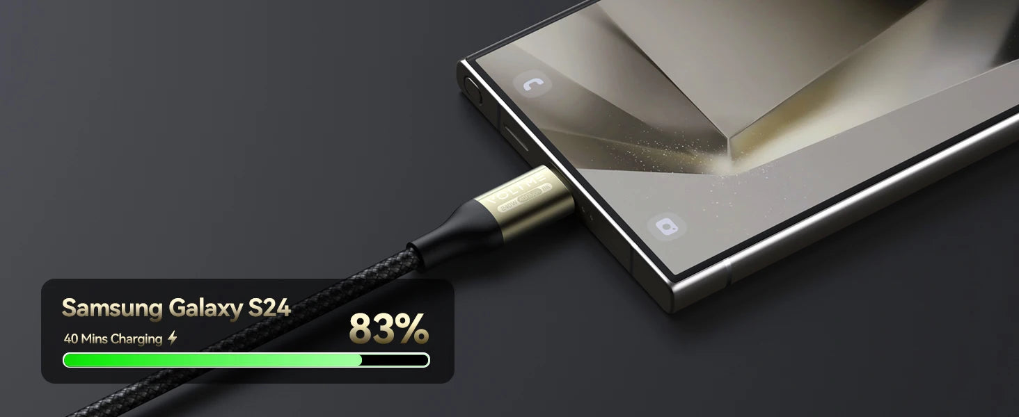 VOLTME 240W Type-C to Type-C Fast Charging and Data Cable