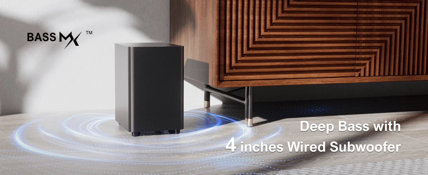 ULTIMEA Aura A30 5.1 Wireless Sound Bar with Subwoofer